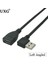 Aşağı 100 cm 10 cm 20 cm USB 2.0 A Erkek Kadın 90 Açılı Uzatma Adaptör Kablosu Usb2.0 Erkek Kadın Sağ/sol/aşağı/yukarı Siyah Kablo Kablosu (Yurt Dışından) 3