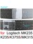 Logitech MK235 K235 MK315 K375S 2019 2020 Kablosuz Siyah Şeffaf Şeffaf Silikon Tpu Kılıf Koruyucu Için Temizle Klavye Kapak (Yurt Dışından) 2