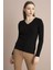 Tena Moda Kadın Fuşya Üç Iplik Şardonlu Kanguru Cepli Kapüşonlu Sweatshirt 3