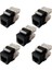 Beyaz 5 Parça Cat6 RJ45 Keystone Jakları Ince Profil, Ethernet Duvar Jakı Punch Down, CAT5E Keystone Modül Konektörü (Yurt Dışından) 4