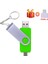 Yeşil 64GB USB 2.0 Flash Sürücü Akıllı Telefon Otg 4gb 8gb 16GB 32GB 64GB Pendrive 3 In 1 USB Memory Stick Flash Sürücü (10 Adetten Fazla Ücretsiz Logo) (Yurt Dışından) 1