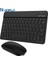 Ingilizce ve Fransızca Tablet Kablosuz Klavye iPad Samsung Xiaomi Huawei Teclado Için Bluetooth Uyumlu Klavye ve Fare Ios Android Windows Için (Yurt Dışından) 2