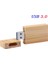 Bambu 64GB Jaster USB 3.0 Ahşap USB + Ahşap Kutu USB Flash Sürücü Pendrive 4gb 8gb 16GB 32GB 64GB Düğün Fotoğrafçılığı Hediye Ücretsiz Özel Logo (Yurt Dışından) 1
