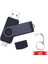 Siyah 64GB Yeni Özel Logo Otg USB Flash Sürücü Tip C Kalem Sürücü 128GB 64GB 32GB 16GB 8gb 4gb USB Stick 2.0 Pendrive Tip-C Cihaz Için (Yurt Dışından) 1