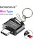 Siyah 128 GB Yeni USB 3.0 Pendrive Tip C Mikro-Sd Tf Adaptörü Otg H2TESTW 16 GB 32 GB 64 GB 128 GB Mini Kart Okuyucu Akıllı Hafıza Kartı Okuyucu (Yurt Dışından) 5
