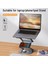 Mc LS51 3 Katmanlı Ayarlanabilir Dizüstü Bilgisayar Standı Alüminyum Alaşımlı Dizüstü Standı Macbook Air Pro Bilgisayar Braketi Için Taşınabilir Katlanabilir Soğutma (Yurt Dışından) 2