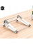 Gümüş 3'ü 1 Arada Çok Fonksiyonlu Dizüstü Bilgisayar Standı Tek Parça Braket Ergonomik Tasarım Taşınabilir Alüminyum Dizüstü Macbook Tablet Desteği Için Standlar (Yurt Dışından) 2