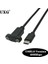 Usb2.0 1m USB 3.1 Tip C Erkek Kadın Uzatma Kablosu Panel Montaj Vidalı, USB C Dişi Usbc Erkek Uzatma Tel Genişletici Veri Kablosu (Yurt Dışından) 1