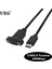 Usb2.0 1m USB 3.1 Tip C Erkek Kadın Uzatma Kablosu Panel Montaj Vidalı, USB C Dişi Usbc Erkek Uzatma Tel Genişletici Veri Kablosu (Yurt Dışından) 3