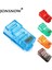 Gri 100 Adet 20/50/100 Adet RJ45 Ethernet Kabloları Modülü Fiş Ağ Konektörü Rj-45 Kristal Kafaları Cat5 Renk CAT5E Altın Kaplama Kablo (Yurt Dışından) 2