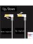Yukarı-Aşağı 5 M 90 Derece Cat6 Düz Ethernet Kablosu 1000 Mbps 250 Mhz Cat6 RJ45 Ağ Ethernet Yama Kablosu Lan Kablosu Bilgisayar Yönlendirici Dizüstü Bilgisayar (Yurt Dışından) 1