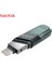 IX90N-TYPE-C 64GB Sandisk USB Flash Sürücü Ixpand Flip Otg Lightning USB 3.1 Çubuk 64GB 128GB 256GB iPhone iPad ve USB Type-A Için Kalem Sürücü Mfi (Yurt Dışından) 4