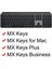 Clear-Mx Anahtarları Mını Mx Anahtarları Klavye Kapağı Logitech Mx Anahtarları Için Mac Artı Iş Koruyucu Koruyucu Kılıf Logi Master Için Silikon Tpu (Yurt Dışından) 3