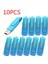 Açık Mavi 4gb 10 Adet/grup 2.0 USB Flash Kalem Sürücü Metal + Plastik Renkli USB Sticks 64GB 128GB 4gb 8gb 16GB 32GB USB Pendrive Özel Logo Ücretsiz (Yurt Dışından) 1