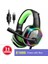 E1000 Yeşil Kutu ile Eksa Pc Oyun Kulaklığı Gamer E1000 USB 7.1 SURROUND/E1000S Ps4 Xbox One Dizüstü Bilgisayar Için Mikrofonlu 3.5mm Stereo Kablolu Kulaklıklar (Yurt Dışından) 1