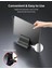 Metal Gri Dikey Dizüstü Bilgisayar Standı Tutucu Yerçekimi Otomatik Kilitleme Depolama Dock Masası Organizatör MacBook iPad Yüzeyine Uygun Dell Chromebook (Yurt Dışından) 3
