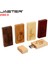 Bambu Kutu ile 4 GB Jaster Ahşap Blok USB 3.0 Flash Sürücü Kırmızı Ahşap Pendrive 4 GB 8 GB 16 GB 32 GB 64 GB 128 GB Memory Stick U Disk Hediye (Yurt Dışından) 2