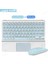 Açık Mavi 2 Touchpad Kablosuz Klavye iPad Samsung Xiaomi Huawei Lenovo Teclado Ios Android Windows Için Bluetooth Klavye ve Fare (Yurt Dışından) 1