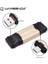 Altın 64GB Wansenda Otg USB Flash Sürücü 2'si 1 Arada Tip C USB 3.0 Kalem Sürücü 512GB 256GB 128GB 64GB 32GB Yüksek Hızlı Pendrive USB Bellek Çubuğu (Yurt Dışından) 1