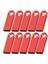 2 Gb-10 Adet 10 Adet/grup Ücretsiz Logo USB Flash Kalem Sürücü 4 GB 8 GB 16 GB 32 GB Su Geçirmez Pendrive 64 GB Memory Stick Gerçek Kapasite U-Disk Cle USB (Yurt Dışından) 1
