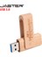 Bambu 32GB Jaster USB 3.0 Lazer Gravür Logo Özelleştirilmiş Ahşap Dönebilen USB Flash Sürücü Pendrive 4gb 8gb 16GB 32GB Hafıza Çubuğu Hediye (Yurt Dışından) 2