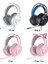 Pembe 3.5mm Jack Bilgisayar Pc Kablolu USB Bağlantısı Moda Ergonomik Rahat Oyun Kulaklığı Dizüstü Çevresel Ses Rgb Aydınlatma (Yurt Dışından) 2