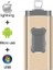 Gümüş 32GB Pendrive 128GB 3'ü 1 Arada iPhone USB Flash Sürücü Otg 32GB Pendrive 3.0 Cle USB Flash Sürücü 64GB iPhone /android/tablet Pc Için (Yurt Dışından) 2