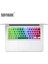 Kırmızı Mac Kitap Hava 11 Inç Rus Renkli Klavye Filmi Ab Silikon Klavye Koruyucu Kapak AIR11.6 A1465 A1370 Ru (Yurt Dışından) 2