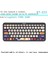 KT-225 Klavye Çıkartmalar Logitech K480 K380 Kablosuz Bluetooth Klavye Düğmesi Çıkartmalar Karikatür Anime Kişilik Yaratıcılık Sevimli (Yurt Dışından) 4