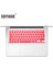 Kırmızı Mac Kitap Hava 11 Inç Rus Renkli Klavye Filmi Ab Silikon Klavye Koruyucu Kapak AIR11.6 A1465 A1370 Ru (Yurt Dışından) 5