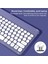Yeşil Bluetooth Klavye Kablosuz Klavye ve Fare Teclado iPad 10TH 2022 Xiaomi Samsung Huawei Tablet Android Ios Windows (Yurt Dışından) 3
