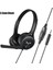 3.5 Siyah Yüksek Kaliteli Stereo Bas Çocuklar 3.5mm Kablolu Mikrofonlu Kulaklıklar Müzik Kulaklık Çocuk Kulaklıklar Gamer Pc Dizüstü Bilgisayar Için (Yurt Dışından) 1