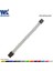 Kahverengi 700MM Winkool Atx Eps Cpu 8pın Dişi - Erkek 4 + 4pin 18AWG Psu Kollu Uzatma Güç Kablosu / Beyaz Siyah Kılıflı Kablo (Yurt Dışından) 2