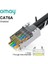CAT6A Korumalı 50 Adet Omay Cat6/7 Cat5 Geçiş RJ45 Modüler Fiş Ağ Konnektörleri Utp 3/50μ Altın Kaplama 8P8C Ethernet Kablosu Için Sıkma Ucu (Yurt Dışından) 1