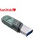 Siyah 64 GB Sandisk USB Flash Sürücü Ixpand Flip Otg Lightning USB 3.1 Çubuk 256 GB 128 GB 64 GB iPhone iPad ve USB Tip A Için Kalem Sürücü Mfi (Yurt Dışından) 1