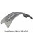 Stand Gri 1.8 cm Dikey Dizüstü Bilgisayar Standı Alüminyum Metal Taban Masaüstü Dikey Tablet Tutucu MacBook Kitap Dock Aksesuarları Için Silikon Ped Destek (Yurt Dışından) 1