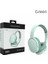 Yeşil Kulaklıklar Bluetooth Kulaklık Stereo Hıfı Kulaklık Kablosuz Subwoofer Oyun Kulaklık Desteği Tf Kart/aux, Telefon Dizüstü Tv Ps4 Için (Yurt Dışından) 1
