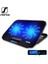 Siyah LCD Seenda Soğutma Dizüstü Bilgisayar Standı 2 Fanlı USB Soğutma LED Ekran Soğutma Pedi Dizüstü Bilgisayar Standı (Yurt Dışından) 4