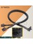 Siyah 2X8PLB 50CM 12VHPWR Modüler 2 * Cpu 8-Pin'den 16 Pin'e 3* Cpu 8-Pin Erkek Pcı-E 5.0 12VHPWR Rtx 4090 Corsair Psu 16AWG 600W Adaptör Kablosu (Yurt Dışından) 3