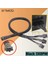 Siyah 2X8PLB 50CM 12VHPWR Modüler 2 * Cpu 8-Pin'den 16 Pin'e 3* Cpu 8-Pin Erkek Pcı-E 5.0 12VHPWR Rtx 4090 Corsair Psu 16AWG 600W Adaptör Kablosu (Yurt Dışından) 4