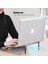 Gri Stand ve Çanta Oatsbasf Mini Taşınabilir Dizüstü Bilgisayar Standı Tutucu Macbook Air Pro iPad 3 In 1 Sihirli Çubuk Cep Tablet Telefon Tutucu Dizüstü Standı (Yurt Dışından) 2