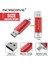 Mor 256 GB 3 In 1 Otg Kalem Sürücü Tip-C 16 GB 32 GB 64 GB Flaş Usb2.0 Memory Stick Flaş Pendrive 128 GB 256G 512G Cle U Disk Kalem Hediye (Yurt Dışından) 2