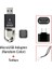Microusb Ekleyin 32GB Lexar F35 Parmak Izi Kilidini Açma Pendrive 64GB 3.0 USB Flash Sürücü 128GB U Disk 32GB 256GB Kalem Sürücü Metal Şifreli Pc Için Korur (Yurt Dışından) 1