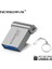 Gümüş 256GB 100% Orijinal Kapasite USB 3.0 Flash Sürücü 32GB Süper Hızlı Mini Memory Stick USB 3.0 64GB 128GB Metal Pendrives (Yurt Dışından) 1