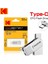 K223B N Adaptörü 128GB Kodak USB Flash Sürücü 32G Mini Metal Pendrive 64GB Memory Stick 128GB Usb3.0 Su Geçirmez U Disk Otg Type-C Akıllı Telefon Android Için (Yurt Dışından) 2
