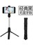 XT10-BLACK Kablosuz Bluetooth Selfie Çubuğu Katlanabilir Mini Tripod, Ios Android Için Dolgu Işığı Deklanşör Uzaktan Kumandalı (Yurt Dışından) 1