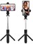 XT10-BLACK Kablosuz Bluetooth Selfie Çubuğu Katlanabilir Mini Tripod, Ios Android Için Dolgu Işığı Deklanşör Uzaktan Kumandalı (Yurt Dışından) 2