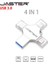 Kutulu Beyaz USB 32GB Jaster Pen Drive Tipo C Otg USB Flash Sürücü 3,0 Para Iphone ipad Android 16GB 32GB 64GB 128GB 256GB Pendrive 4in1 (Yurt Dışından) 2