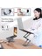 3 Katmanlı Masaüstü Tutucu 360 Ayarlanabilir Katlanabilir Tablet Telefon Braketi Tutucu Alüminyum Alaşımlı Kaymaz 11-17 Inç Dizüstü Bilgisayar Için (Yurt Dışından) 1