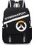 Overwatch Sırt Çantası Dva Tracer Hero Sırt Çantası Öğrenci Okul Çantası Oyun Çantası (Yurt Dışından) 1